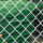 สีเขียวเข้มสีเคลือบ PVC Chain Link Fence